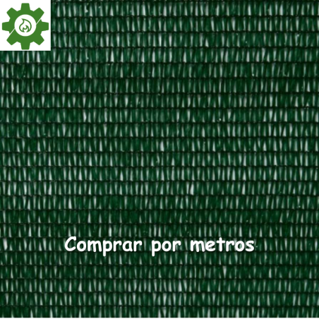 Malla Sombra 90% verde oscuro Para comprar por metros