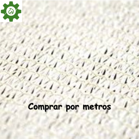 Malla Sombra 90% blanca Para comprar por metros